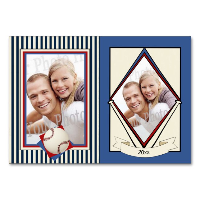 Tarjetas de intercambio de Bodas de béisbol (Anverso)