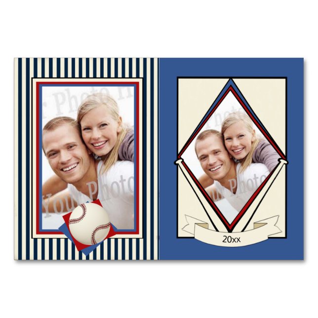 Tarjetas de intercambio de Bodas de béisbol (Anverso)