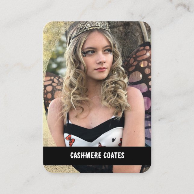 Tarjetas de intercambio personalizadas de personaj (Anverso)
