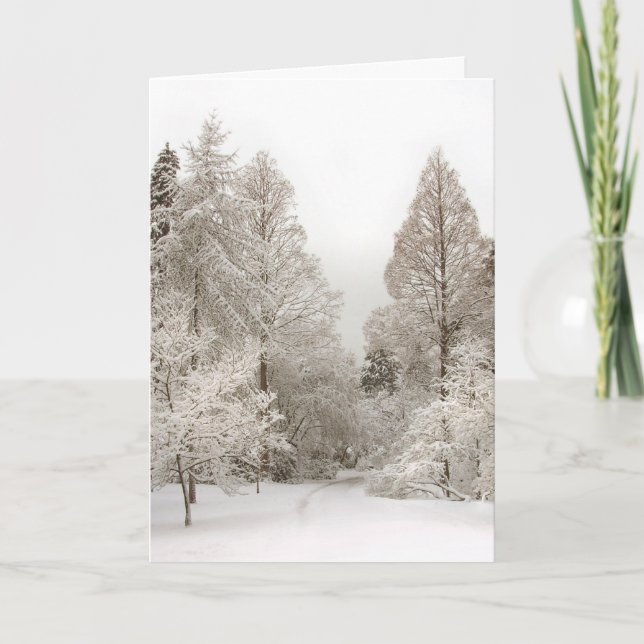 Tarjetas de invierno de Vancouver Imprimir recuerd (Anverso)