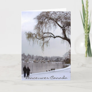 Tarjetas de Invierno de Vancouver Tarjetas Románti