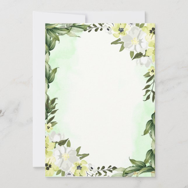 Tarjetas de invitación (Anverso)