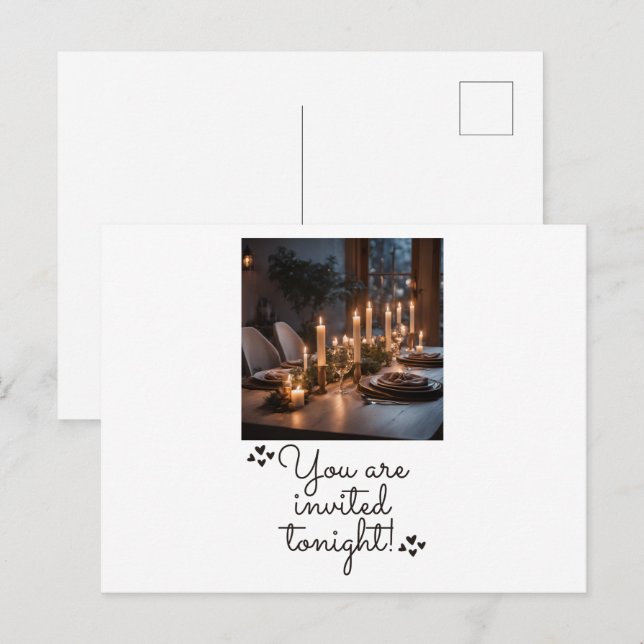 tarjetas de invitación (Anverso / Reverso)