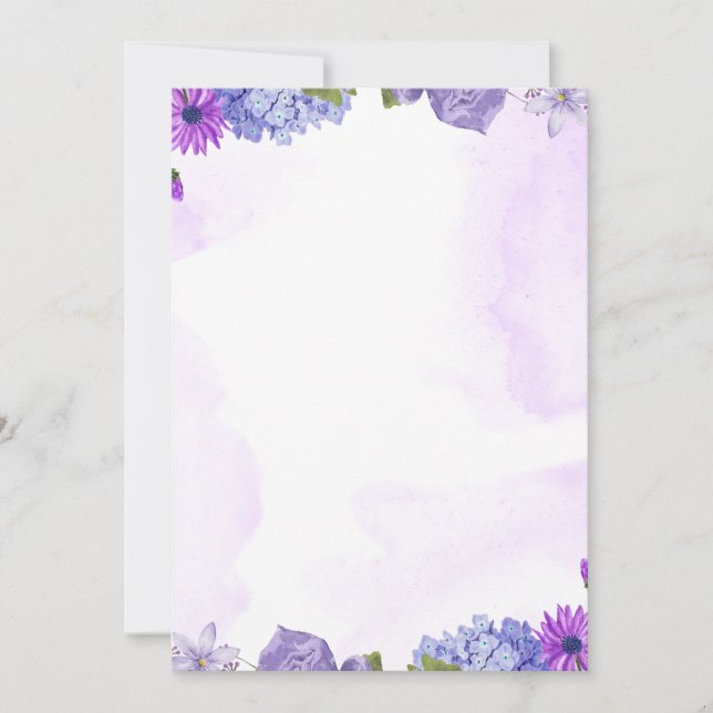 tarjetas de invitación (Anverso)