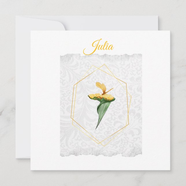 Tarjetas de invitación (Anverso)