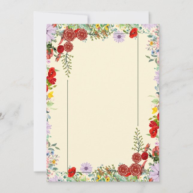 Tarjetas de invitación (Anverso)