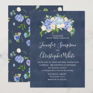 Tarjetas de invitación a bodas de bodas de la mari