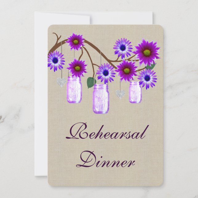 Tarjetas de Invitación a la Cena de Ensayo en Fras (Anverso)