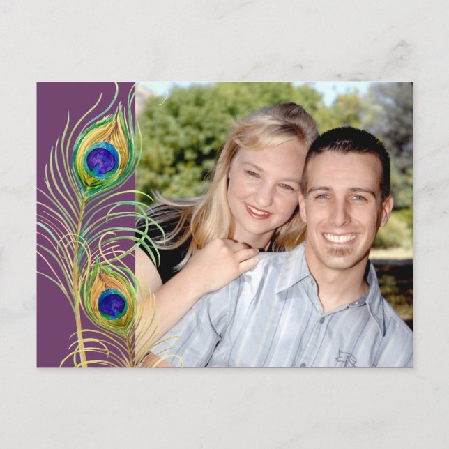 Tarjetas de Invitación de Aviso de Fecha de Salvac (Anverso)