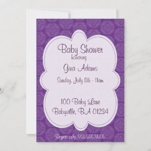 Tarjetas de invitación de Baby Shower