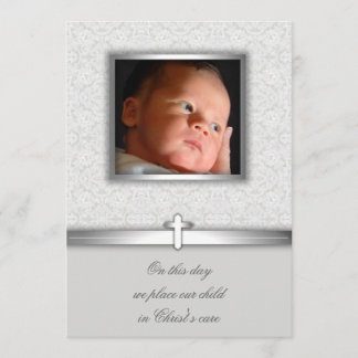 Tarjetas de Invitación de Bautizo o Confirmación p