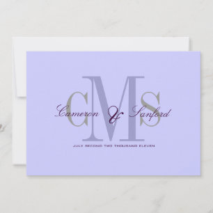 Tarjetas de invitación de boda contemporáneas y co
