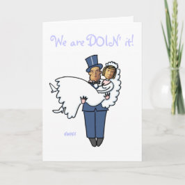 Tarjetas de Invitación de Boda Divertidas con Foto