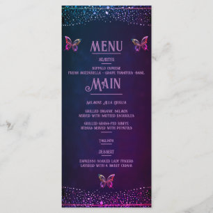 Tarjetas de Invitación de Boda Elegantes en Malva