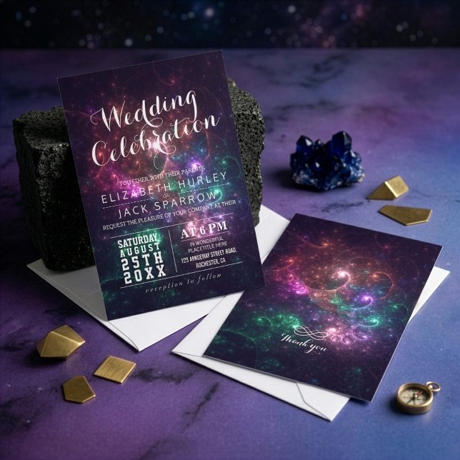 Tarjetas de Invitación de Boda Elegantes y Especta (Subido por el creador)