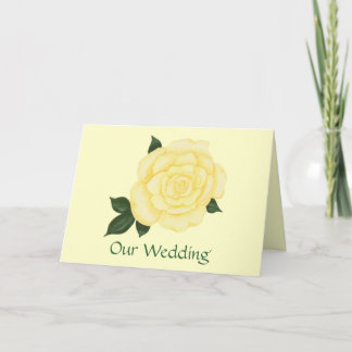 Tarjetas de invitación de boda personalizadas, ros