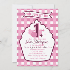 Tarjetas de Invitación de Cumpleaños con Foto a Cu