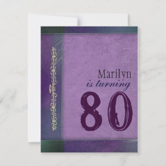 Tarjetas de invitación de cumpleaños diseñadas en