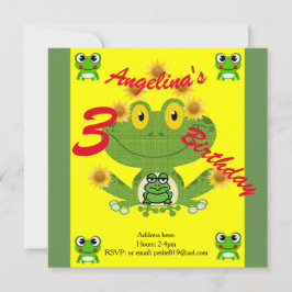 tarjetas de invitación de cumpleaños para niños