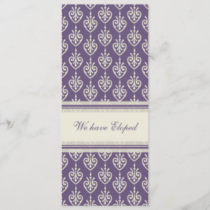 Tarjetas de Invitación de elementos de plomo y cre