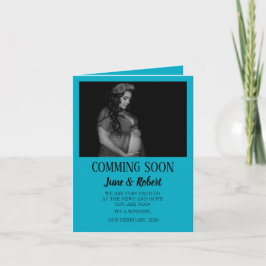 Tarjetas de invitación de embarazo