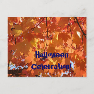 Tarjetas de invitación de eventos Holloween Celebr