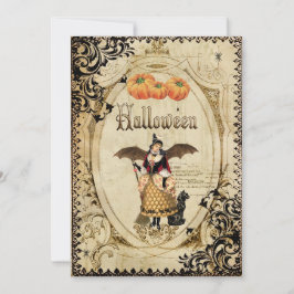 Tarjetas de invitación de la fiesta de Halloween p