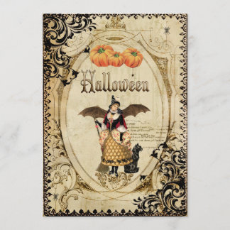 Tarjetas de invitación de la fiesta de Halloween p
