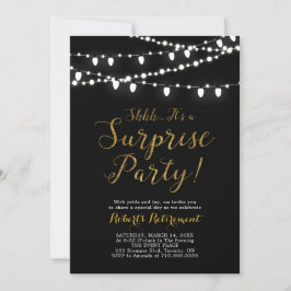 Tarjetas de invitación de la fiesta de retiro de o