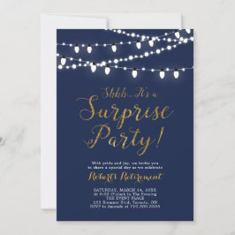 Tarjetas de invitación de la fiesta de retiro de o