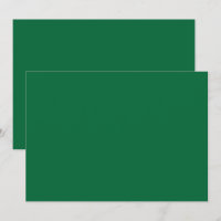 Tarjetas de Invitación de Lujo Esmeralda Verde Min
