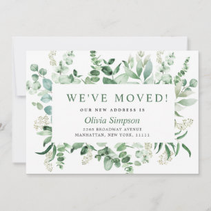 Tarjetas de Invitación de navegación Eucalyptus Mo