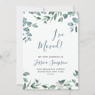 Tarjetas de Invitación de navegación Eucalyptus Mo
