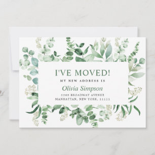 Tarjetas de Invitación de navegación Eucalyptus Mo