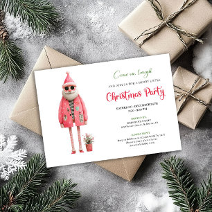 Tarjetas de Invitación de Navidad Imprimibles de S