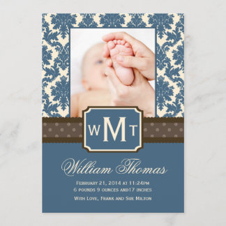 Tarjetas de Invitación de recién nacido
