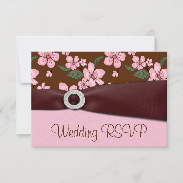 Tarjetas de Invitación de Respuesta para Boda de F (Anverso)