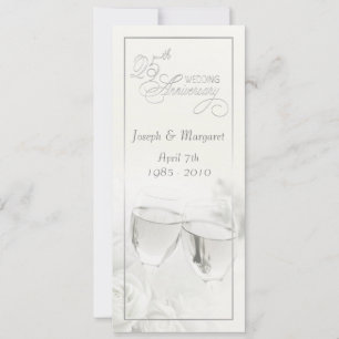 Tarjetas de Invitación Elegantes para Aniversario 
