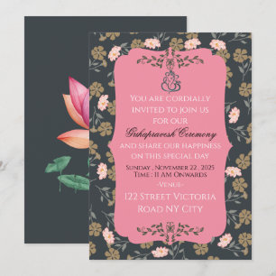 Tarjetas de Invitación Elegantes para la Ceremonia