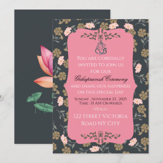Tarjetas de Invitación Elegantes para la Ceremonia