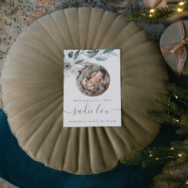 Tarjetas de Invitación fotográfica de estadísticas