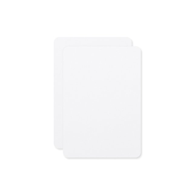 Tarjetas de Invitación Kraft Personalizadas de 3,5 (Anverso/Reverso In Situ)