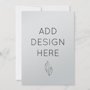 Tarjetas de invitación modernas personalizadas 5x7
