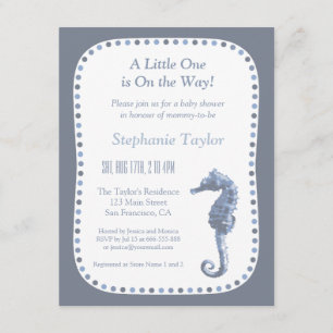 Tarjetas de Invitación para Baby Shower de Elegant
