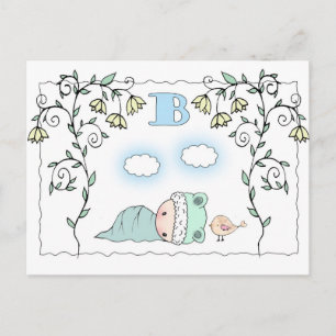 Tarjetas de Invitación para Baby Shower de Niño Du