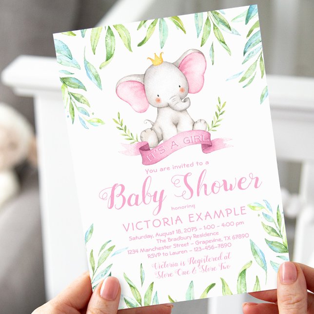 Tarjetas de Invitación para Baby Shower de Princes (Subido por el creador)