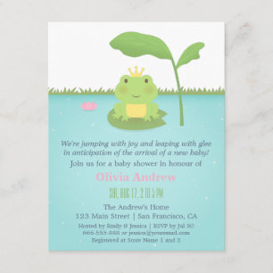 Tarjetas de Invitación para Baby Shower del Prínci