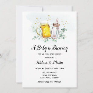 Tarjetas de Invitación para Baby Shower 'El Bebé e