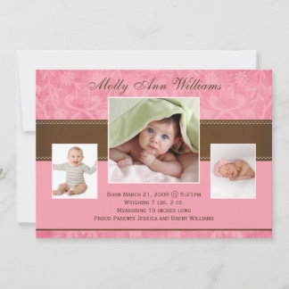 Tarjetas de Invitación para bebés