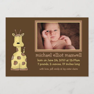 Tarjetas de Invitación para bebés
